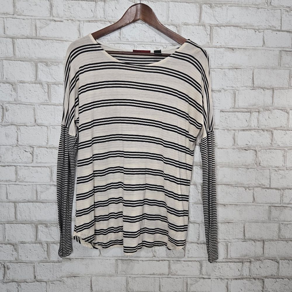 BKE red stripe long sleeve top